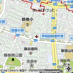 ＮＡ新宿ビル周辺の地図