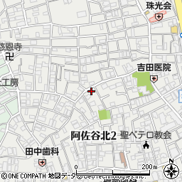 東京都杉並区阿佐谷北2丁目32-14-2周辺の地図