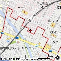 千葉県船橋市二子町625周辺の地図