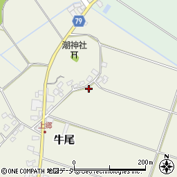 千葉県香取郡多古町牛尾1004周辺の地図