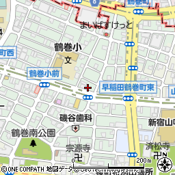 メイクホーム株式会社　早稲田店周辺の地図