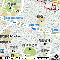 早稲田ＫＭビル周辺の地図