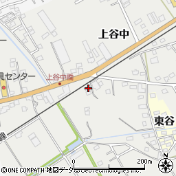 千葉県匝瑳市上谷中2190周辺の地図