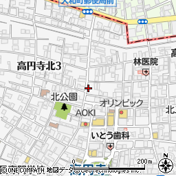 リサイクルショップ家電王　高円寺店周辺の地図