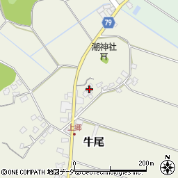 千葉県香取郡多古町牛尾1022周辺の地図
