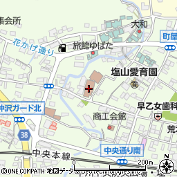 恵信ケアセンター周辺の地図