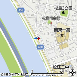 松島二丁目児童遊園トイレ周辺の地図