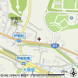 東京都八王子市戸吹町155周辺の地図