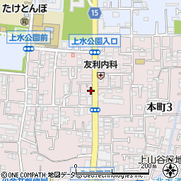 多摩式典小金井北口支店周辺の地図