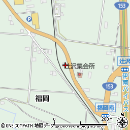長野県駒ヶ根市赤穂福岡9796周辺の地図