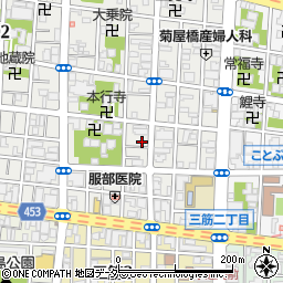東京都台東区元浅草3丁目周辺の地図