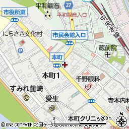 山梨県家庭教師協会韮崎事務局周辺の地図