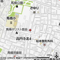 シティハイツ高円寺周辺の地図