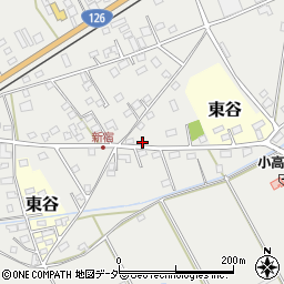 千葉県匝瑳市上谷中2249周辺の地図