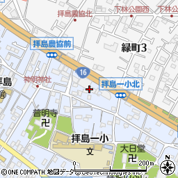 エホバの証人の昭島市中神会衆周辺の地図