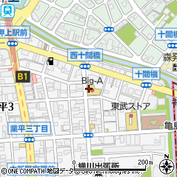 あけぼの薬局　業平店周辺の地図