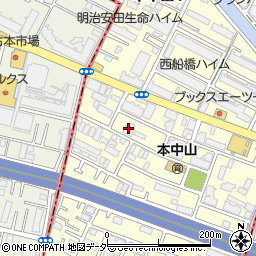 秋本マンション周辺の地図