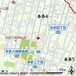 有限会社樋川工務店　不動産部周辺の地図