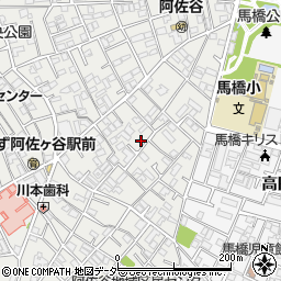 第２増田荘周辺の地図