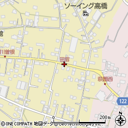 田宿周辺の地図