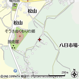 千葉県匝瑳市八日市場イ1429-2周辺の地図