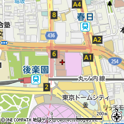 ファミリーマート文京シビックセンター店周辺の地図