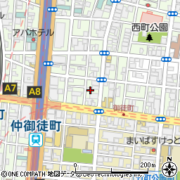 翁 御徒町店周辺の地図