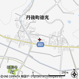 京都府京丹後市丹後町徳光735周辺の地図