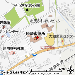 匝瑳市役所　高齢者支援課周辺の地図