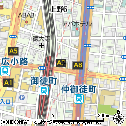 東京都台東区上野6丁目2 14の地図 住所一覧検索 地図マピオン