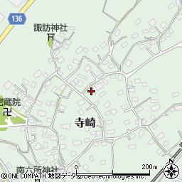 千葉県佐倉市寺崎2734周辺の地図