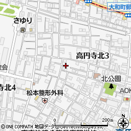 馬橋北第二公園周辺の地図