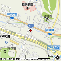 東京都八王子市戸吹町1363周辺の地図