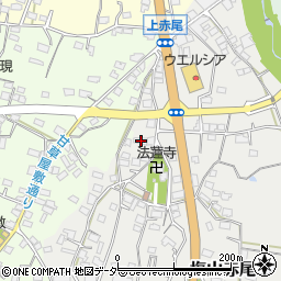 山梨県甲州市塩山赤尾487周辺の地図