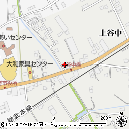 千葉県匝瑳市上谷中2176周辺の地図