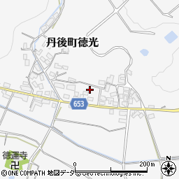 京都府京丹後市丹後町徳光周辺の地図