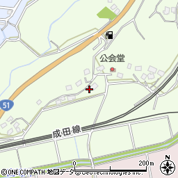 千葉県佐倉市長熊394周辺の地図