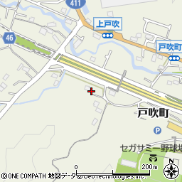 東京都八王子市戸吹町1277周辺の地図