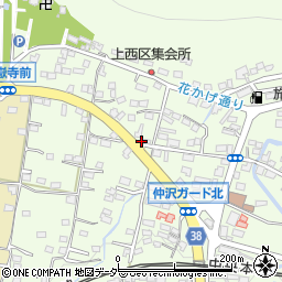 笹本精肉店周辺の地図