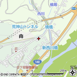 山梨県山梨市北364-2周辺の地図