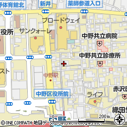 ＡＢＣ‐ＭＡＲＴ　中野サンモール２号店周辺の地図