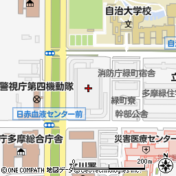 東京都多摩広域防災倉庫周辺の地図
