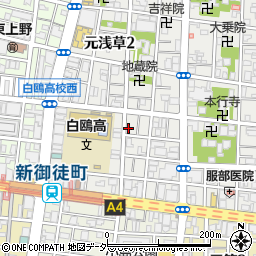 株式会社藤田紙器加工所周辺の地図