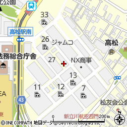 株式会社日本ケアサプライ西東京営業所周辺の地図