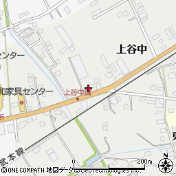 千葉県匝瑳市上谷中2187-8周辺の地図