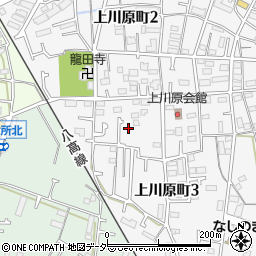 東京都昭島市上川原町3丁目9周辺の地図