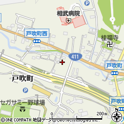 東京都八王子市戸吹町1359周辺の地図