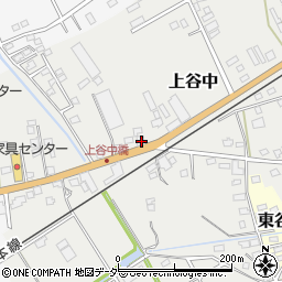 千葉県匝瑳市上谷中2187周辺の地図