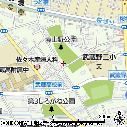 武蔵野美術工芸研究所周辺の地図