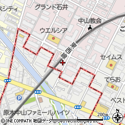 千葉県船橋市二子町627-24周辺の地図